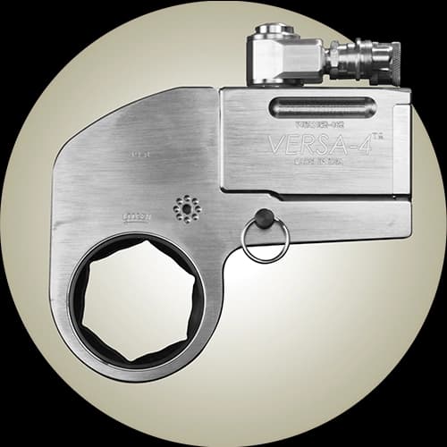 The VERSA Low Clearance Hydraulic Torque Wrench
