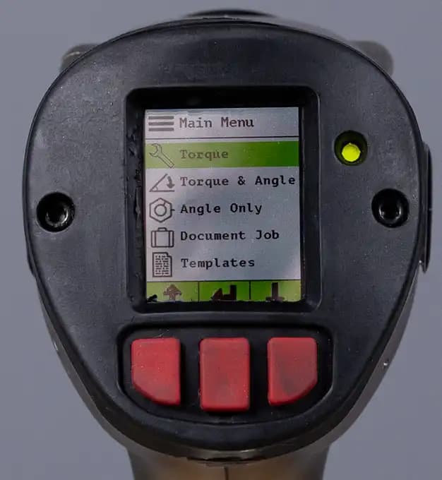 The HYTORC Connect App on a mobile device