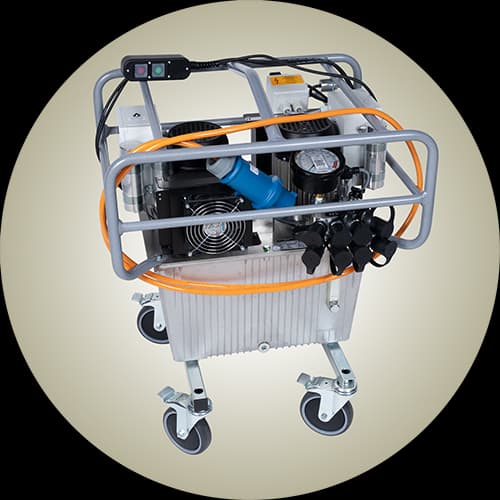 HYTORC HY-TWIN 230 twin-motor hydraulic pump