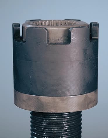 An image of the HYTORC Nut, a nut with a unique tensioning mechanism that prevents pinch points and galling.