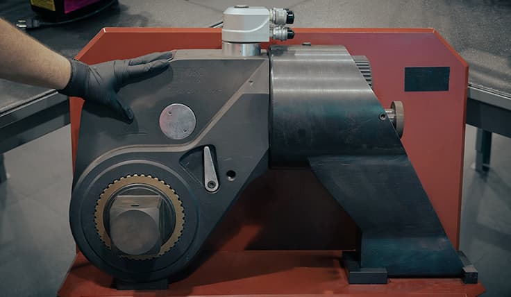 A view of the AVANTI 130, our largest torque tool available.