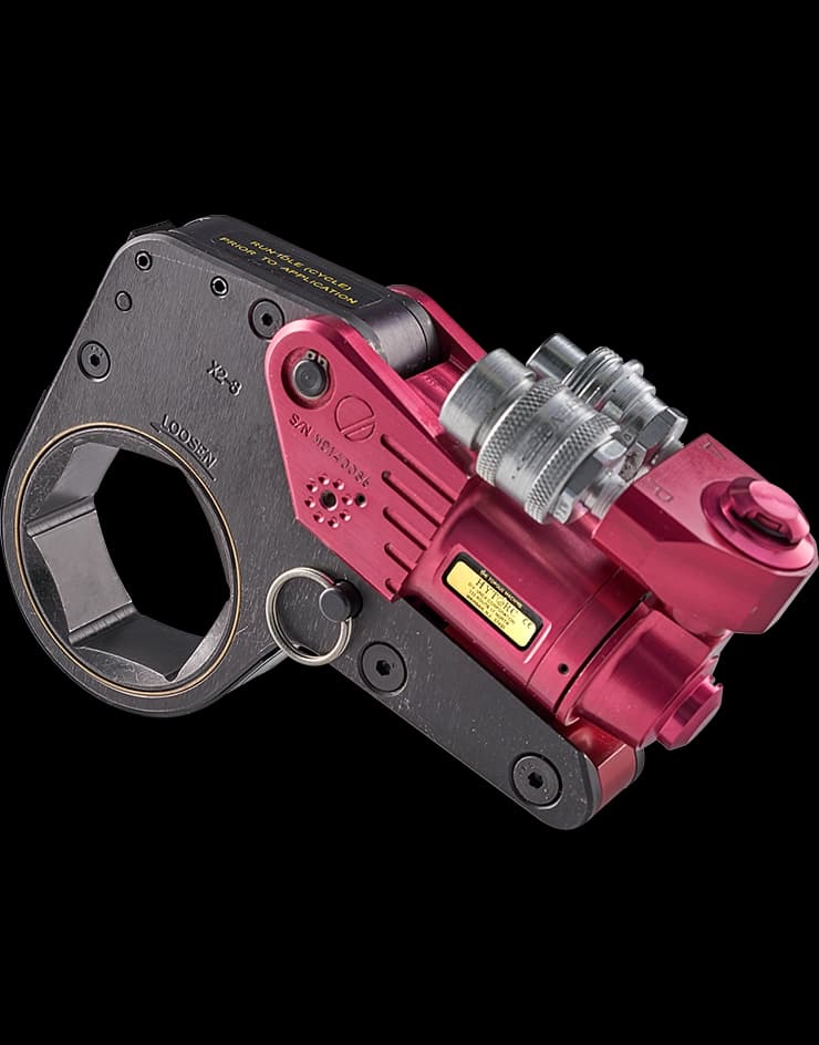 The XLCT Low Clearance Hydraulic Torque Wrench