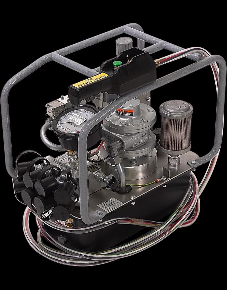 The HY-AIR Pneumatic Hydraulic Pump