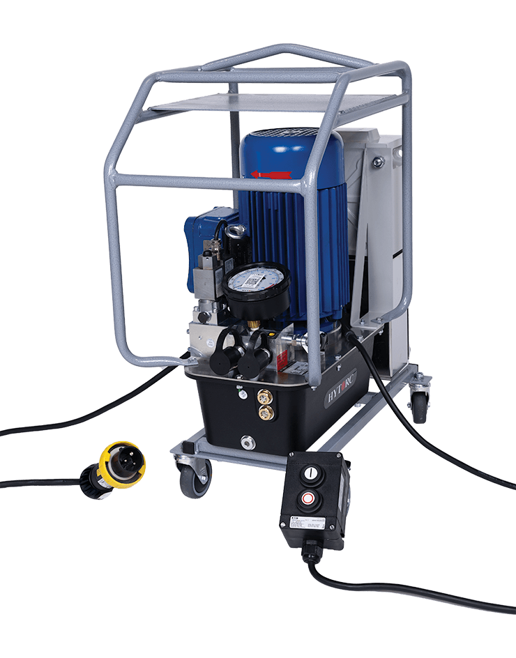 The HY-EX 3-Stage Electric Hydraulic Pump